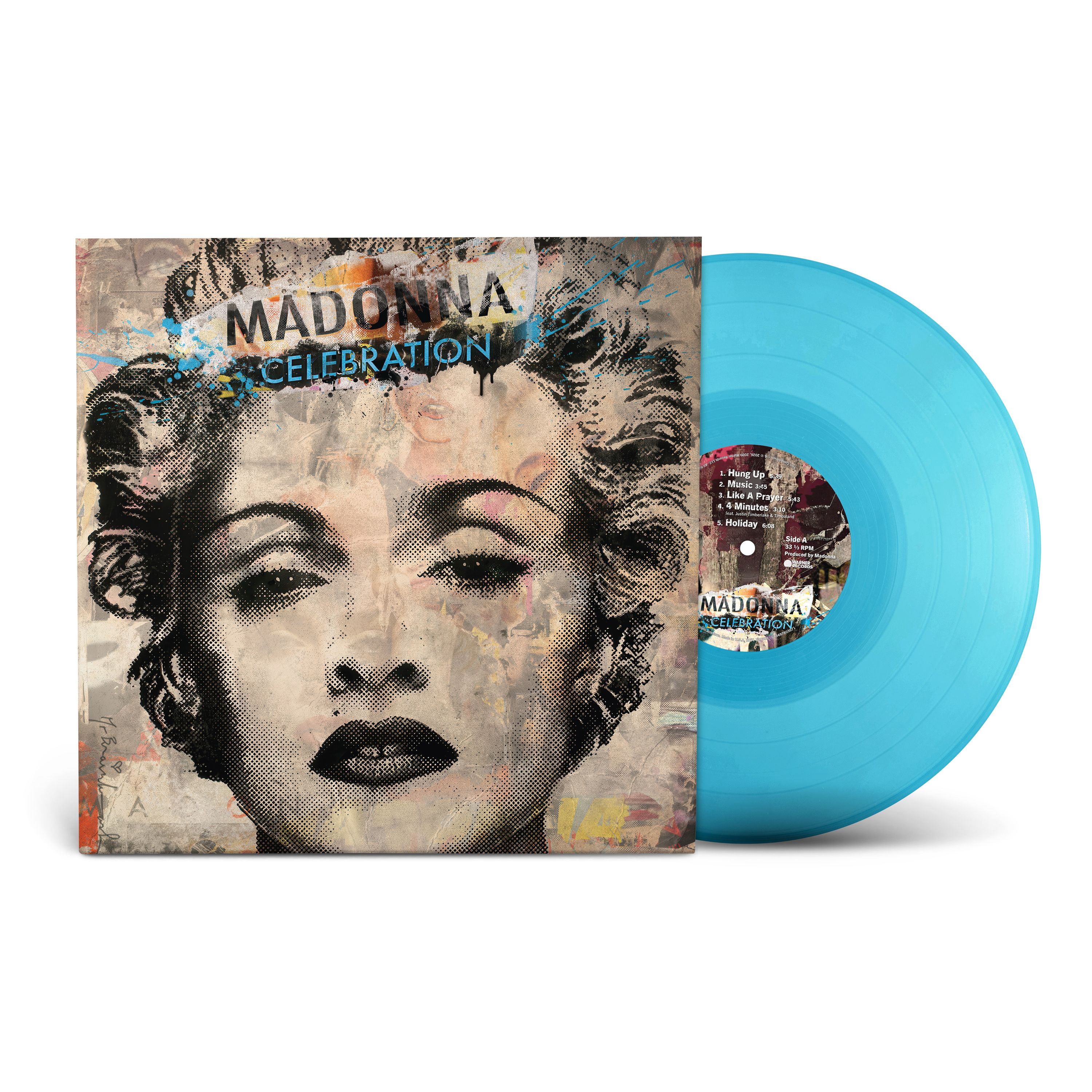 Madonna – Celebration (Translucent Light Blue Vinyl) (11.12.2026) – LYNIV
