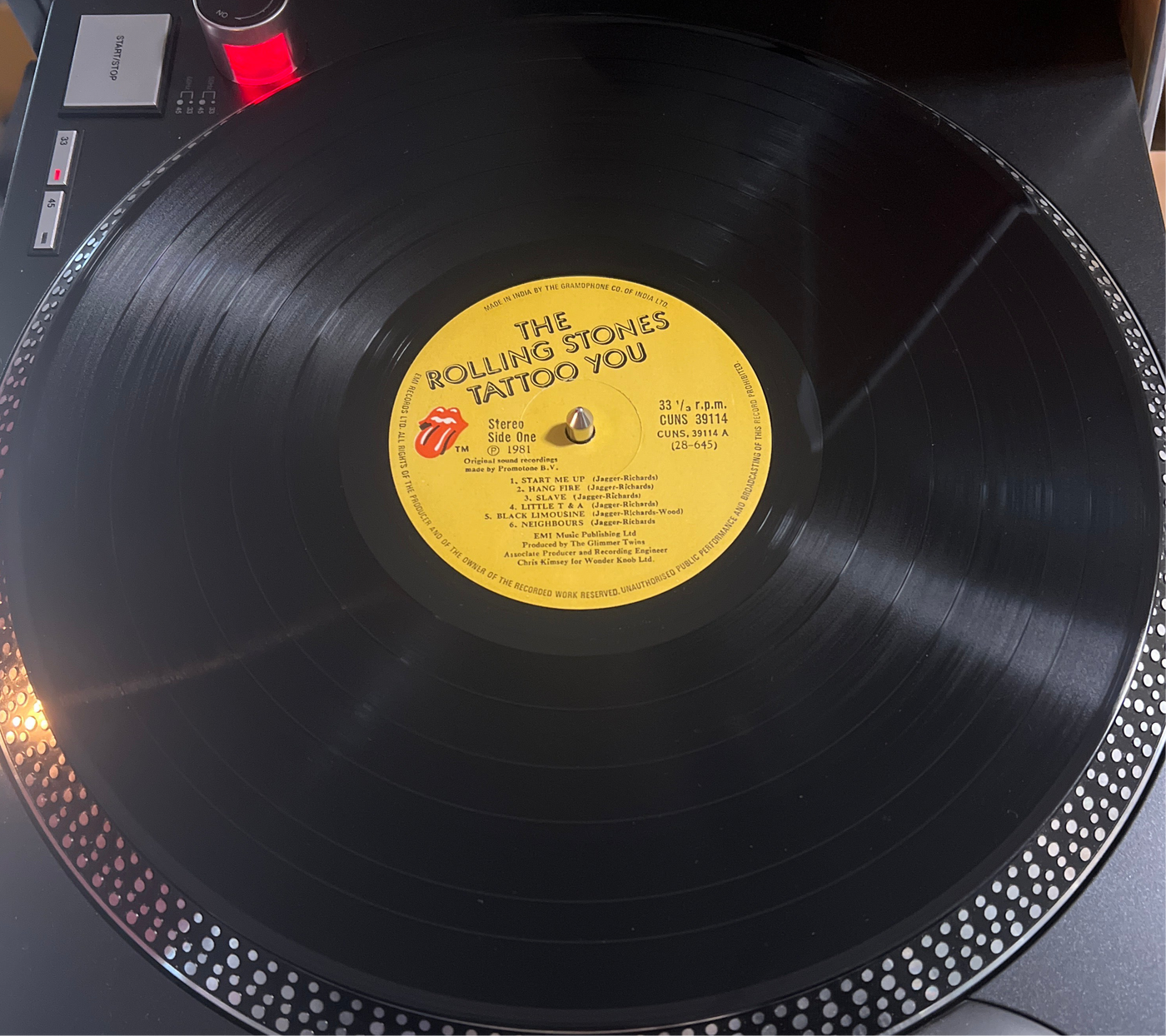 Rolling Stones - Tattoo You (CUNS 39114)