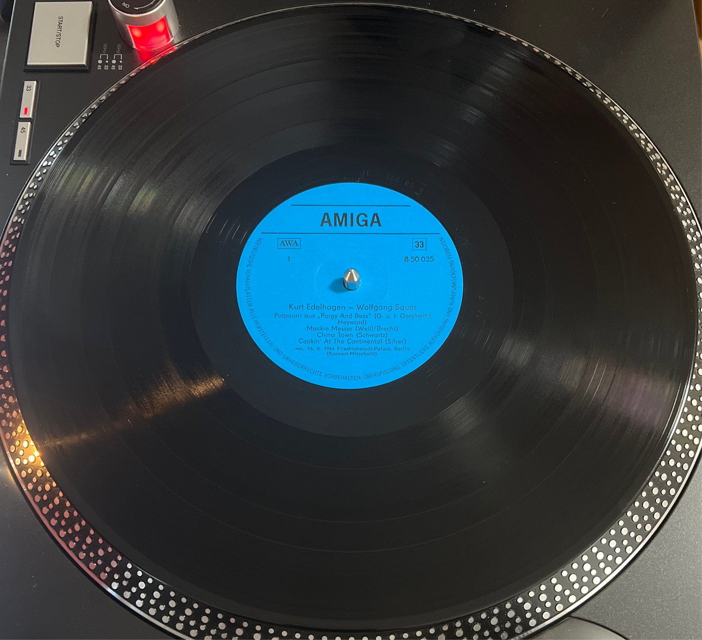 Kurt Edelhagen, Wolfgang Sauer – Kurt Edelhagen, Wolfgang Sauer (Amiga Jazz 850035)