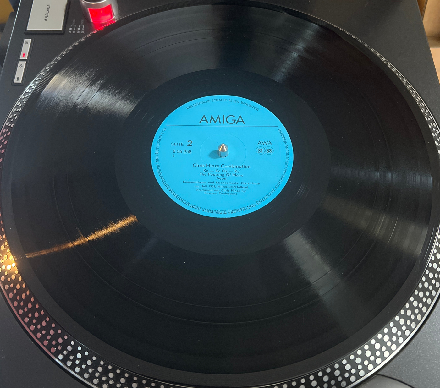 Chris Hinze Combination – Chris Hinze Combination (Amiga Jazz 856258)