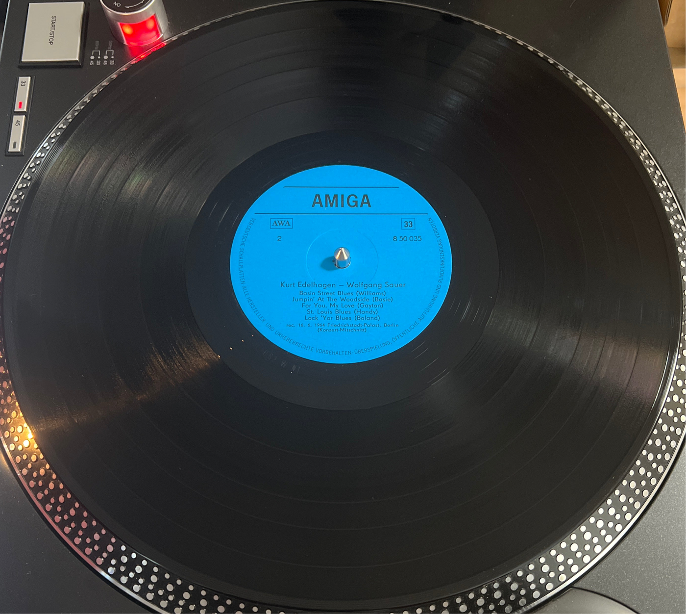 Kurt Edelhagen, Wolfgang Sauer – Kurt Edelhagen, Wolfgang Sauer (Amiga Jazz 850035)