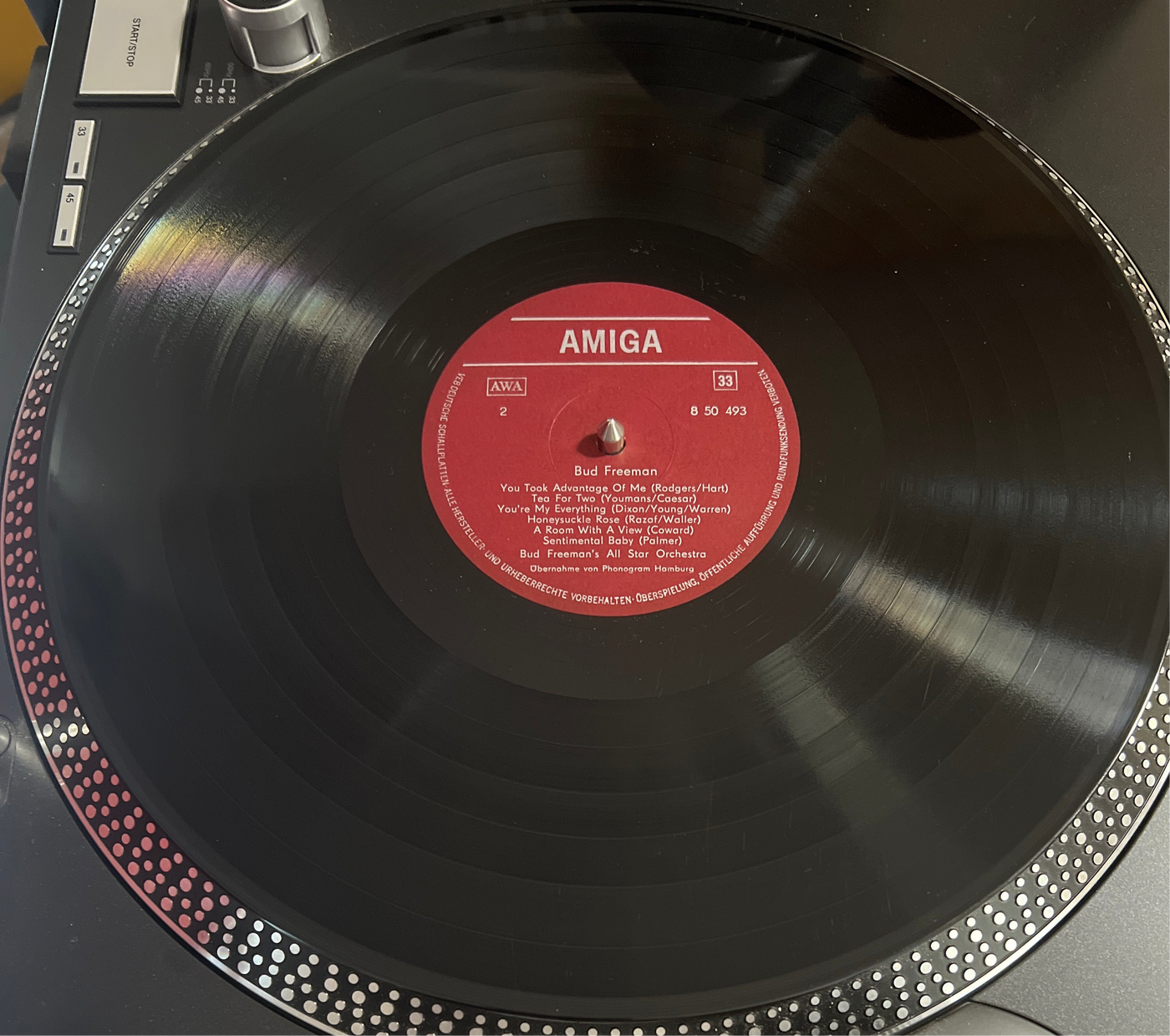 Bud Freeman – Bud Freeman (Amiga Jazz 850493)