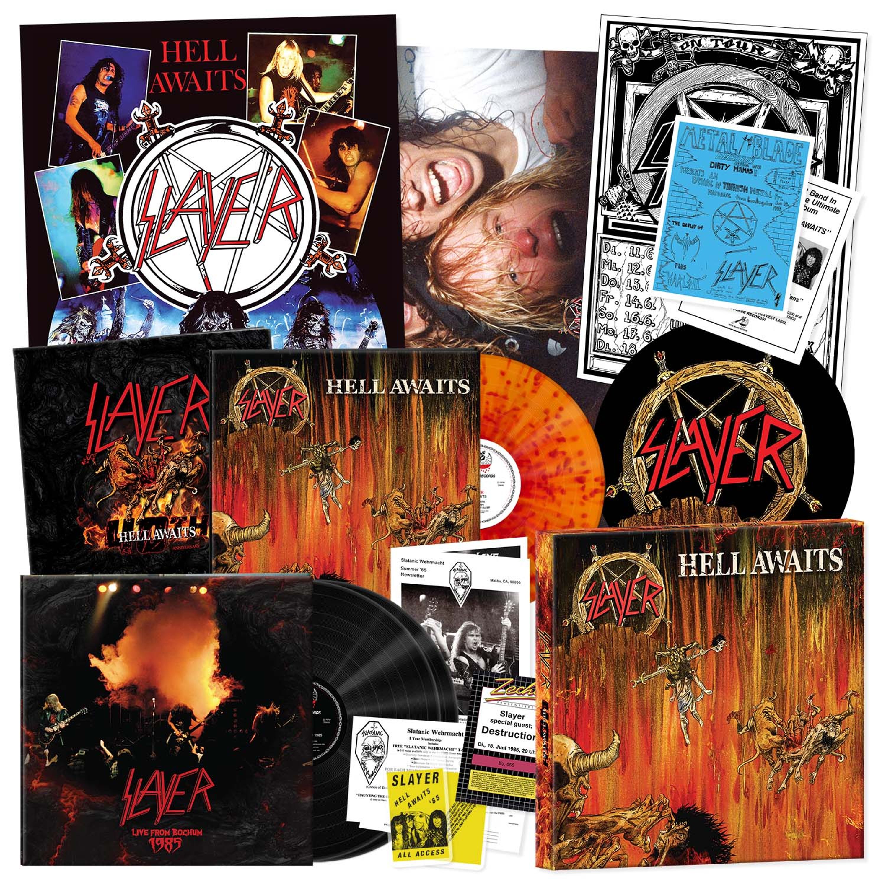Slayer – Hell Awaits (40th Anniversary Edition) (3LP Boxset